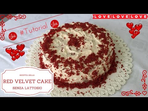 #Tutorial - DIY - Red Velvet Cake | San Valentino | senza lattosio | BIMBY TM31
