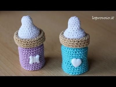 Biberon all'uncinetto - Crochet baby bottle