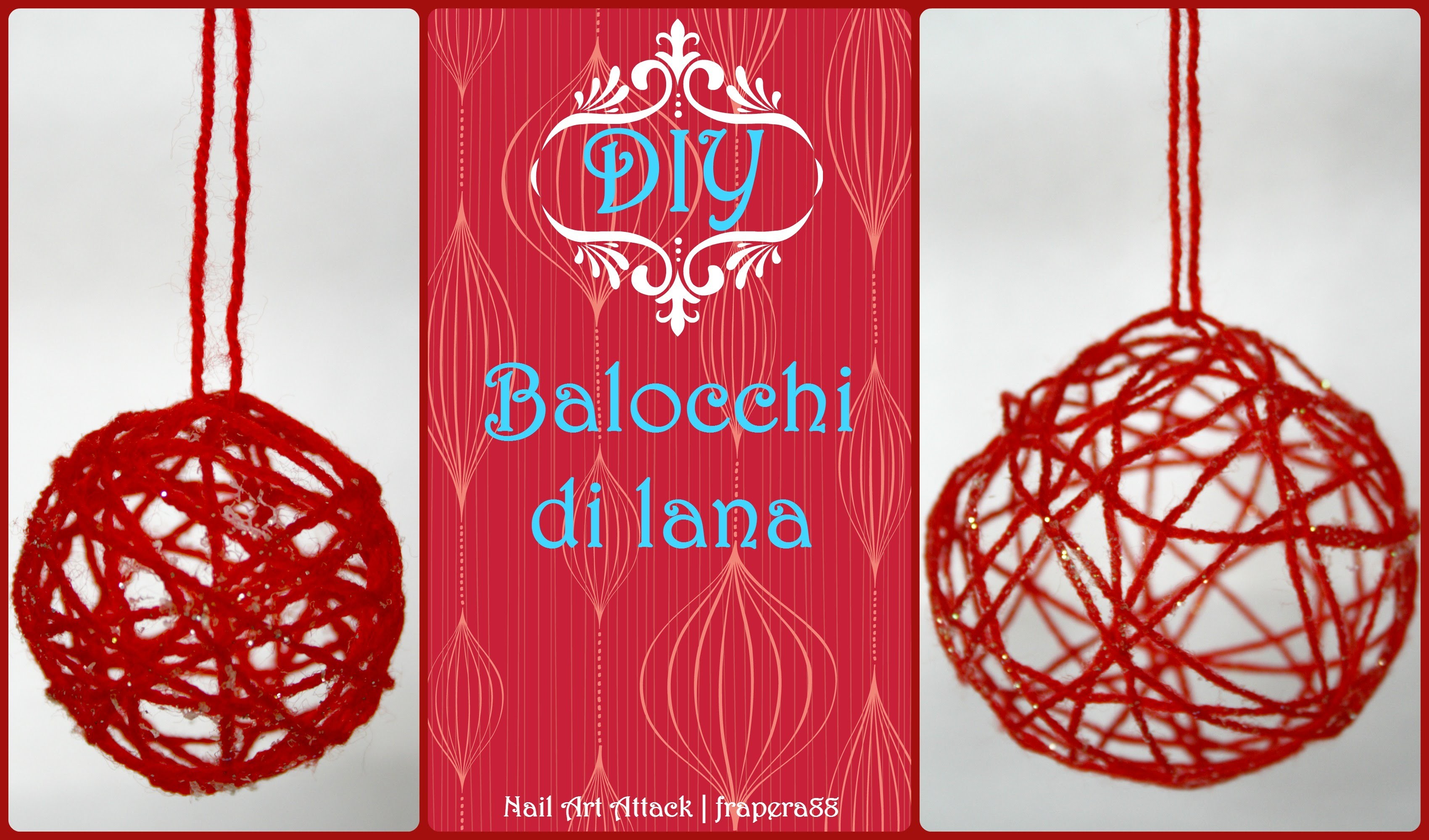 .:DIY:. Balocchi di lana - Tutorial natale