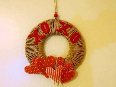 DIY XOXO WREATH