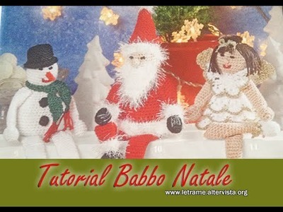 Tutorial Babbo Natale amigurumi - Santa Claus crochet 1.2