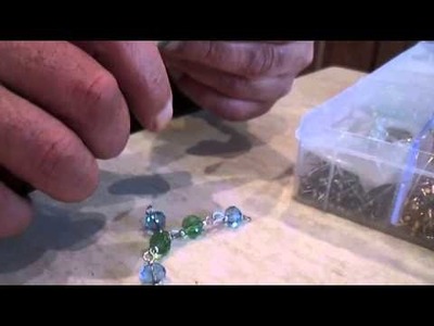 TUTORIAL COLLANA A DOPPIO GIRO VERDE E CELESTE