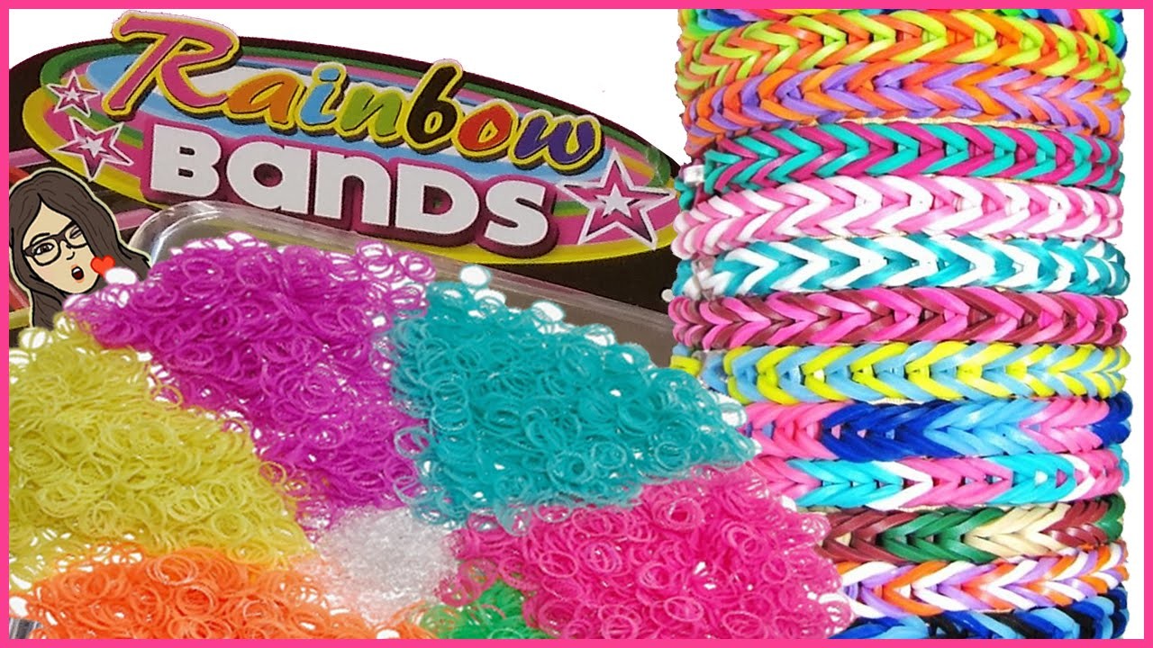 Gli elastici Rainbow Bands Tutorial.Review.Recensione