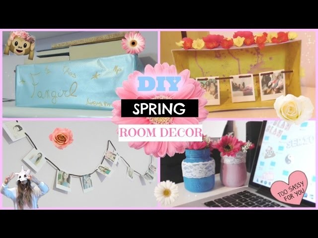 DIY Spring Room Decor | Gloria White