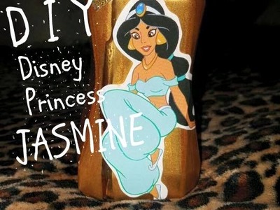 DIY - Tutorial Disney Princess Jasmine Golden Jar