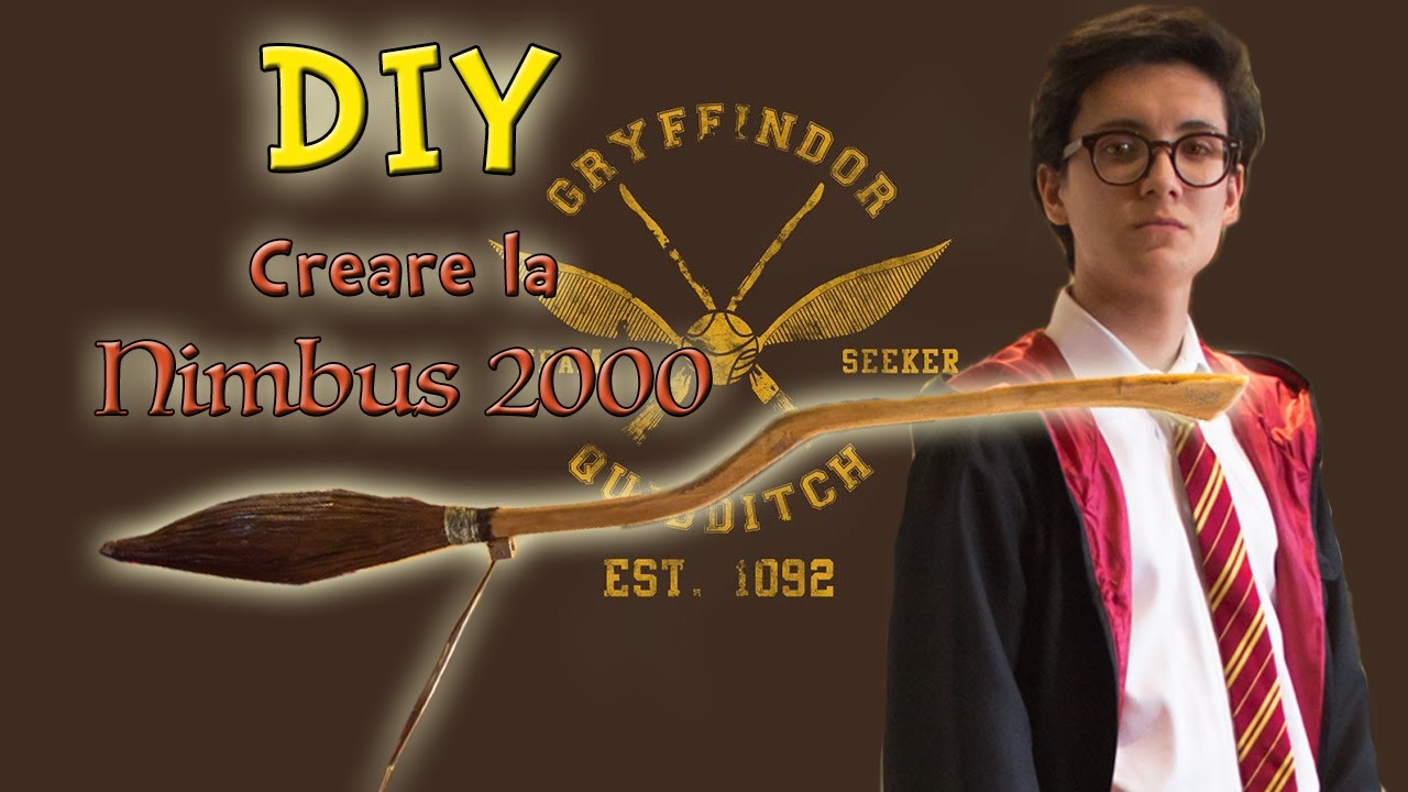 DIY Harry Potter - Costruire la Nimbus 2000