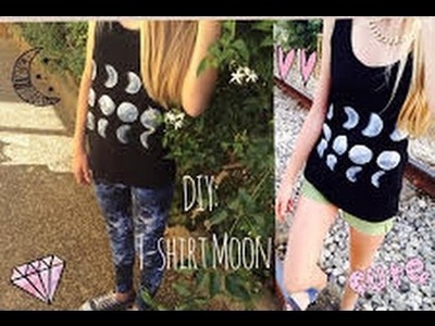 ♡ DIY: T-shirt moon ♡
