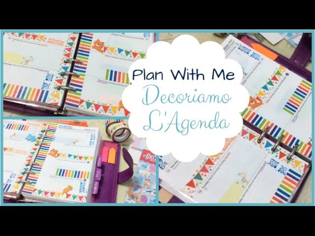 DIY PLAN WITH ME❤ Decoriamo L' Agenda ❤ Febbraio.16