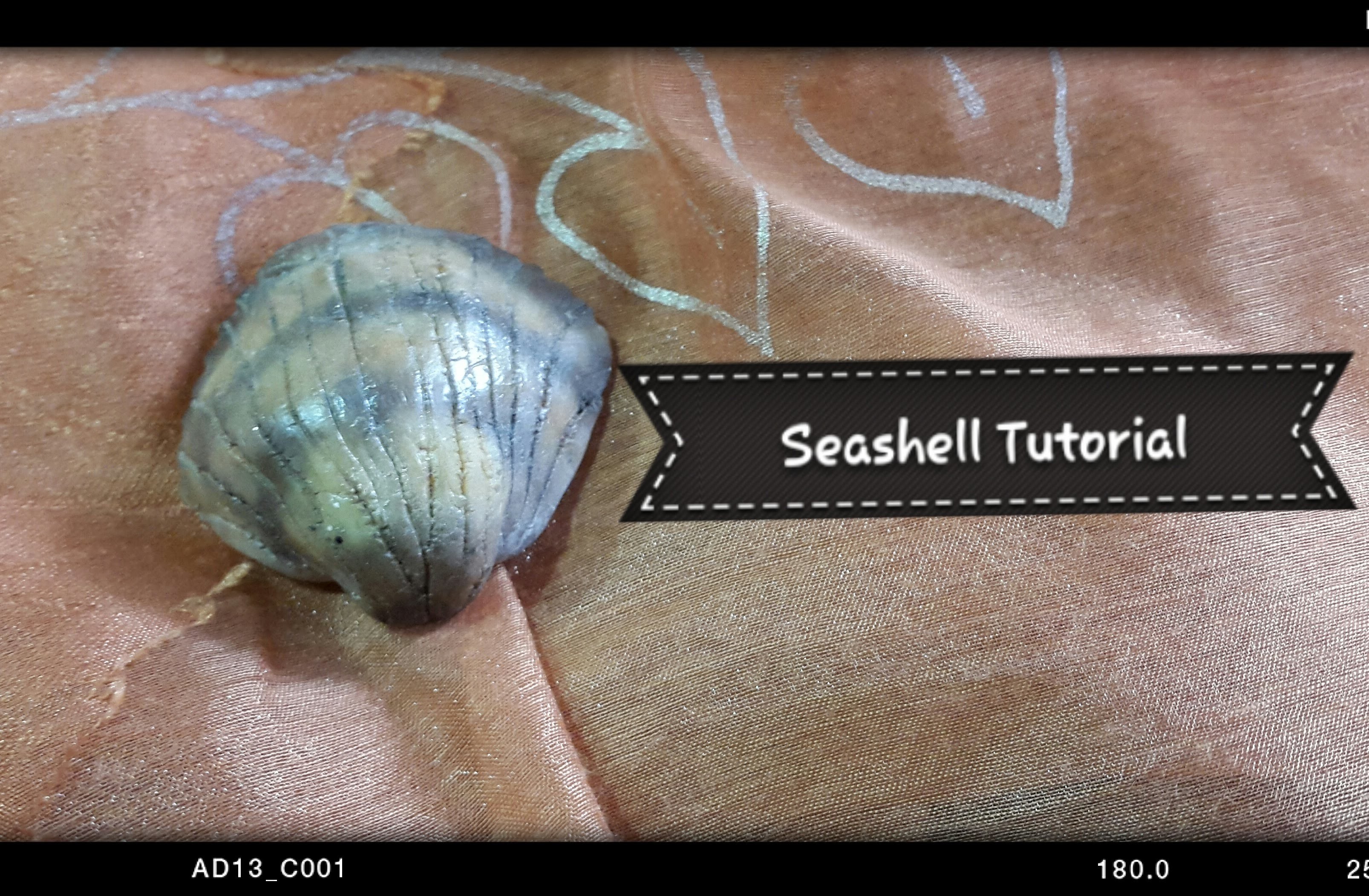 Fimo tutorial #7. Sea shell