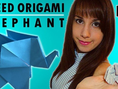Speed-origami - Elefante - Elephant origami