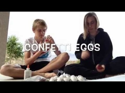 D.I.Y. Confetti Eggs