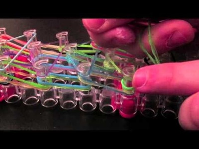 Come creare ghiaccioli con elastici Rainbow Loom