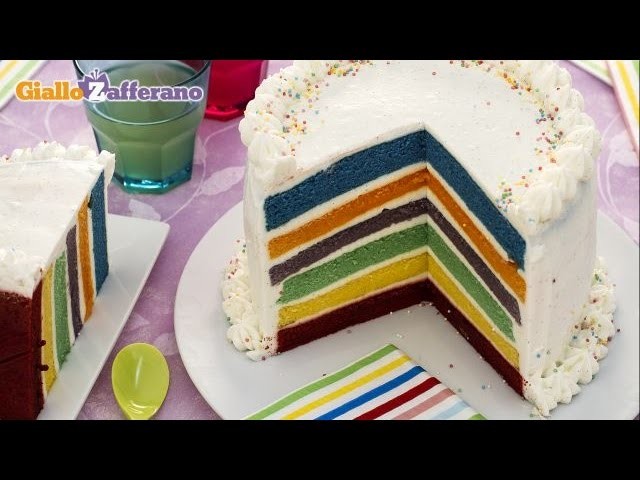 Torta arcobaleno