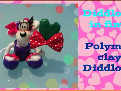 TUTORIAL FIMO #3: Diddlona♥ Polymer clay (with Eng sub)