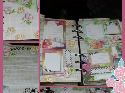 # DIY - DIVISORIO A TASCHINA,CON LIBRETTO PORTA STICKY NOTES