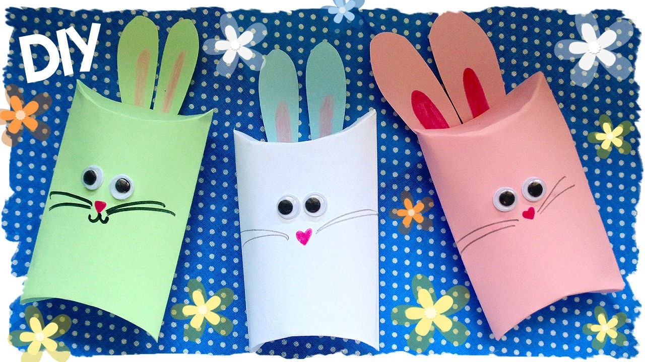 Tutorial: Scatoline Coniglietto Pasquali | DIY Easter Rabbit Gift Box