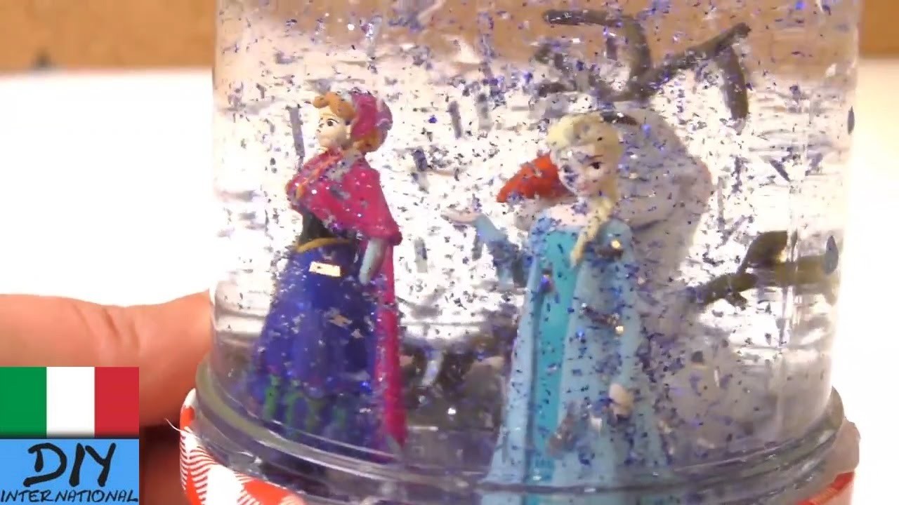 Frozen regina del ghiaccio palla di neve – Idea regalo