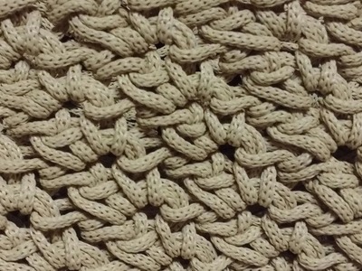 Tutorial Punto MK ad uncinetto in circolo - Crochet