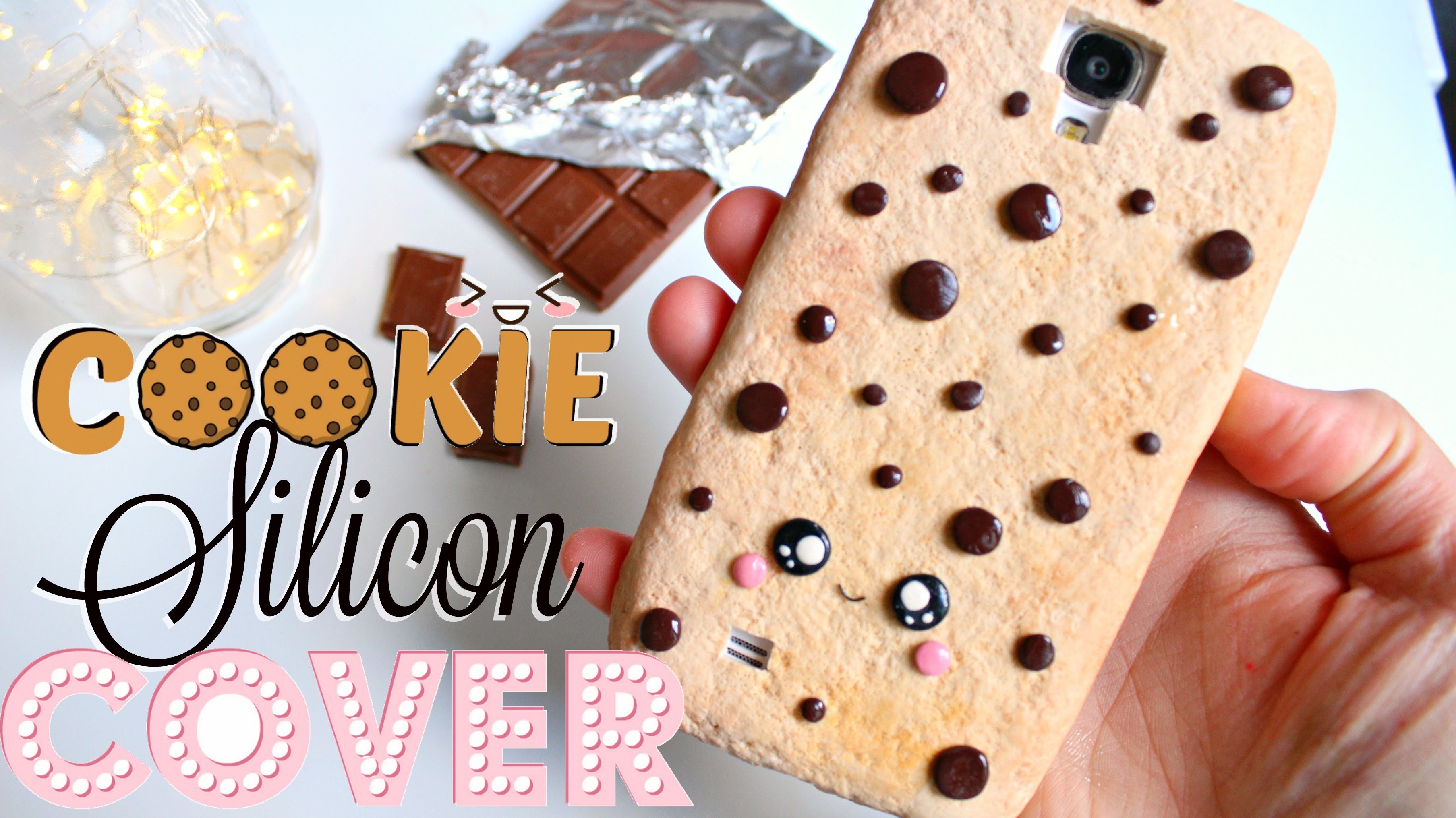Cookie Silicone Cover Case Phone! ♥