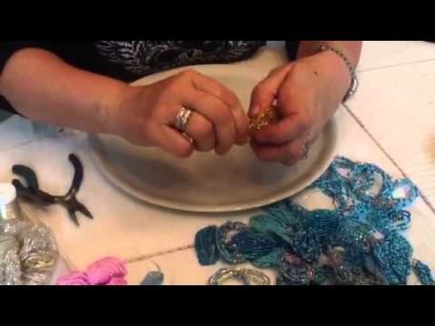 Creazioni di Licena: tutorial fiori di perle veneziane parte 2