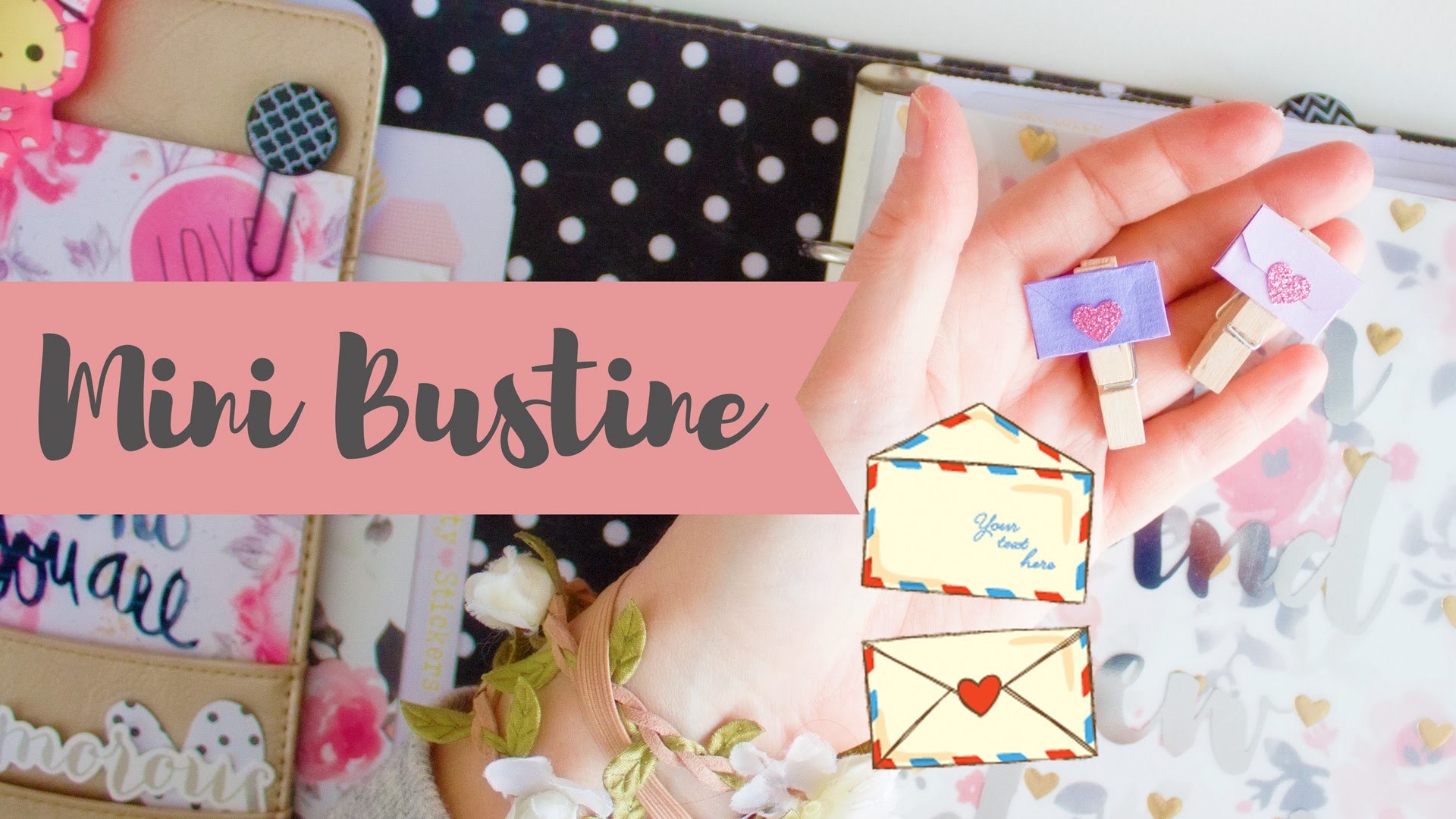 Mini Bustine Paperclip  - Tutorial DIY -   La Betty Planner