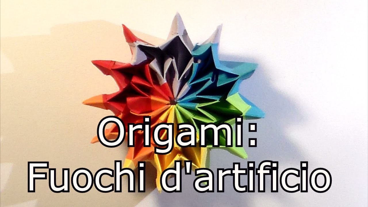 Origami: fuochi d'artificio