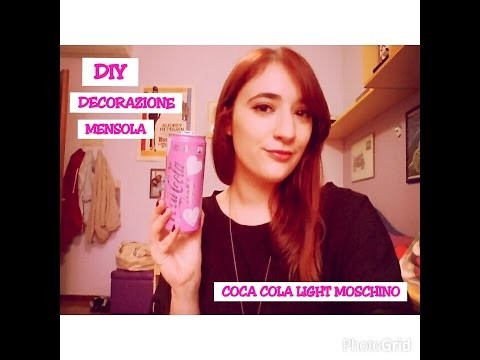 DIY: Coca-cola light by MOSCHINO! Come riciclarlo ?!