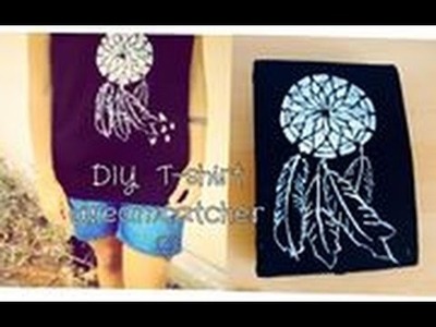 DIY: T-shirt Dreamcatcher ♡