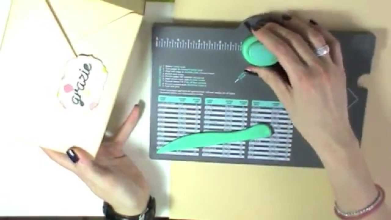 Scrap tutorial:Scatola 3d di grandi dimensioni con envelope punch board - Packaging tutorial