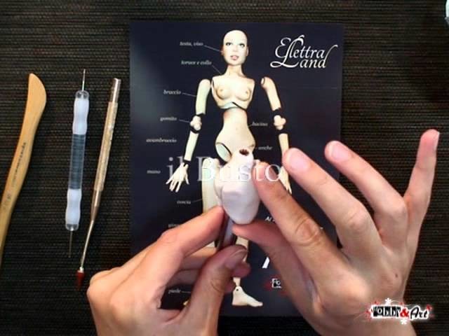 OOAK Vol. 4 - BJD Ball Jointed Doll - in DVD Con Elettra Land