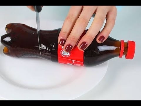 Come fare una bottiglia di coca cola gelatinosa,How to Make HUGE Gummy Coca Cola Bottle