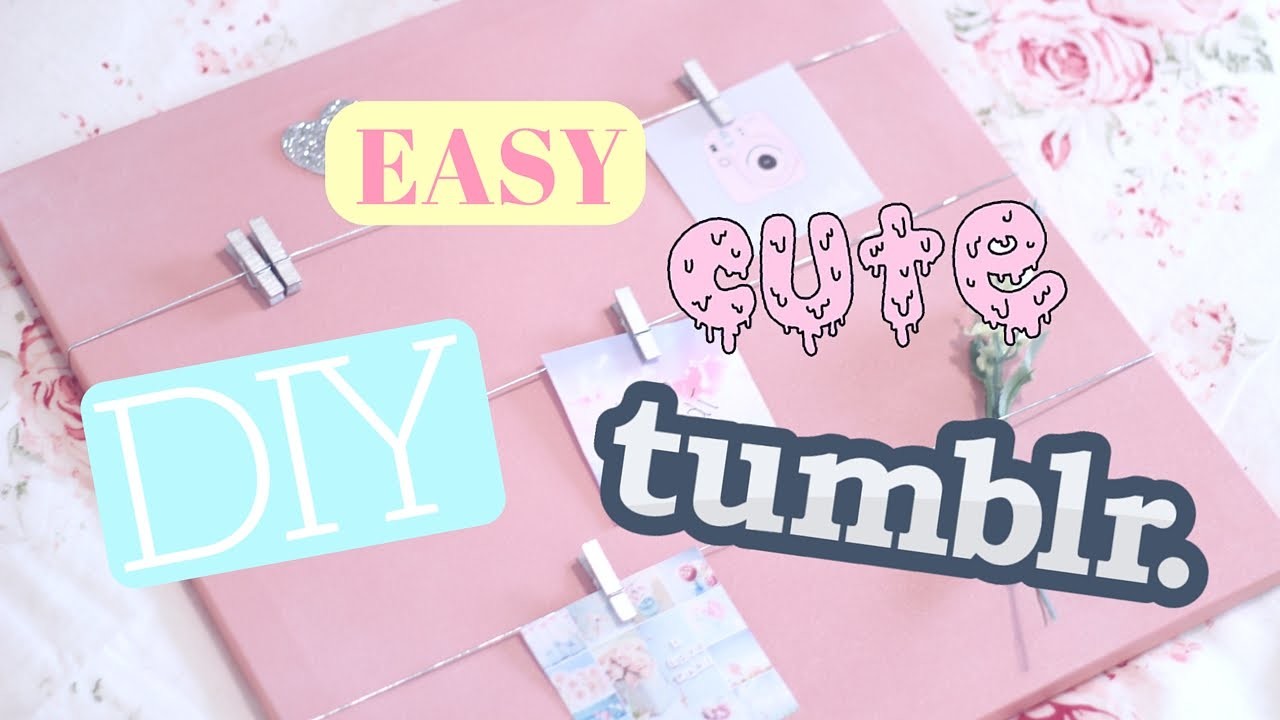 DIY Easy + Cheap! Bacheca Tumblr || Giulia Watson