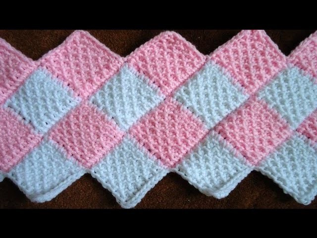 Crochet Tunecino : Union Diagonal