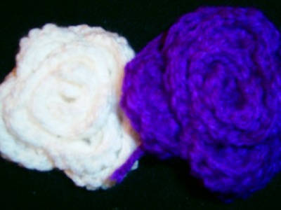 Rosa all'uncinetto (Rose crochet)