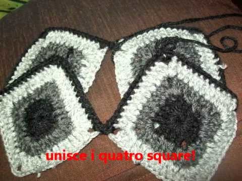 Borsa square  crochet