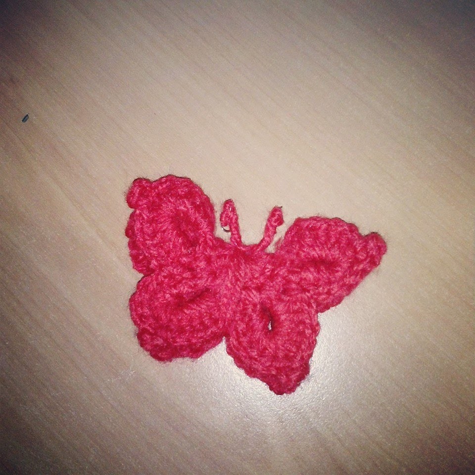 Farfalla all'Uncinetto ( butterfly crochet )