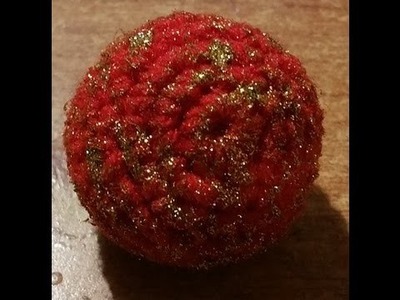 Tutorial pallina di Natale all'uncinetto amigurumi - Crochet Christmas ball