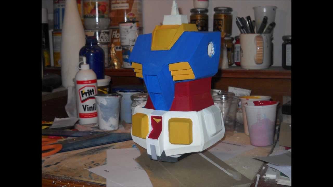 Gundam paper model (tutorial)