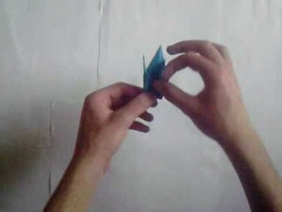 Origami crane tutorial