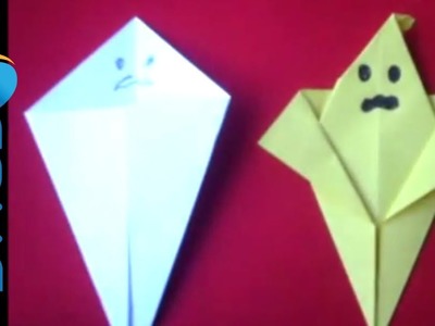 Fare un fanstasma con gli origami per Halloween