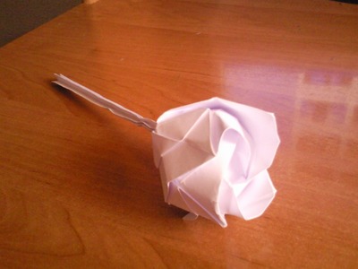 Origami Rózsa (Rose) Tutorial