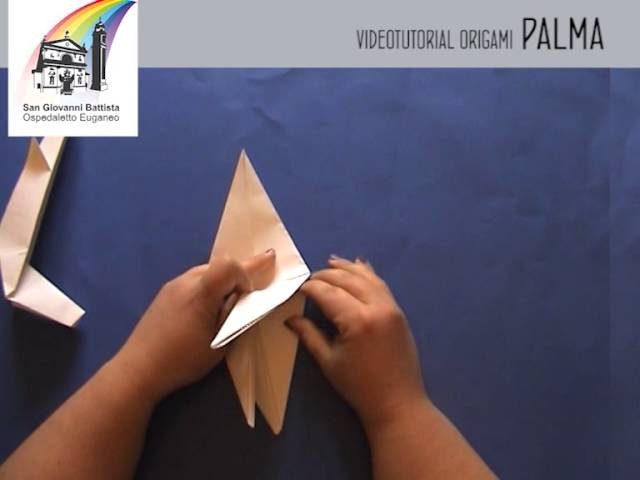 Videotutorial origami palma