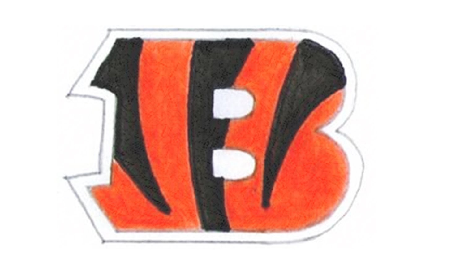 Como desenhar escudo do Cincinnati Bengals NFL How to Draw Cincinnati