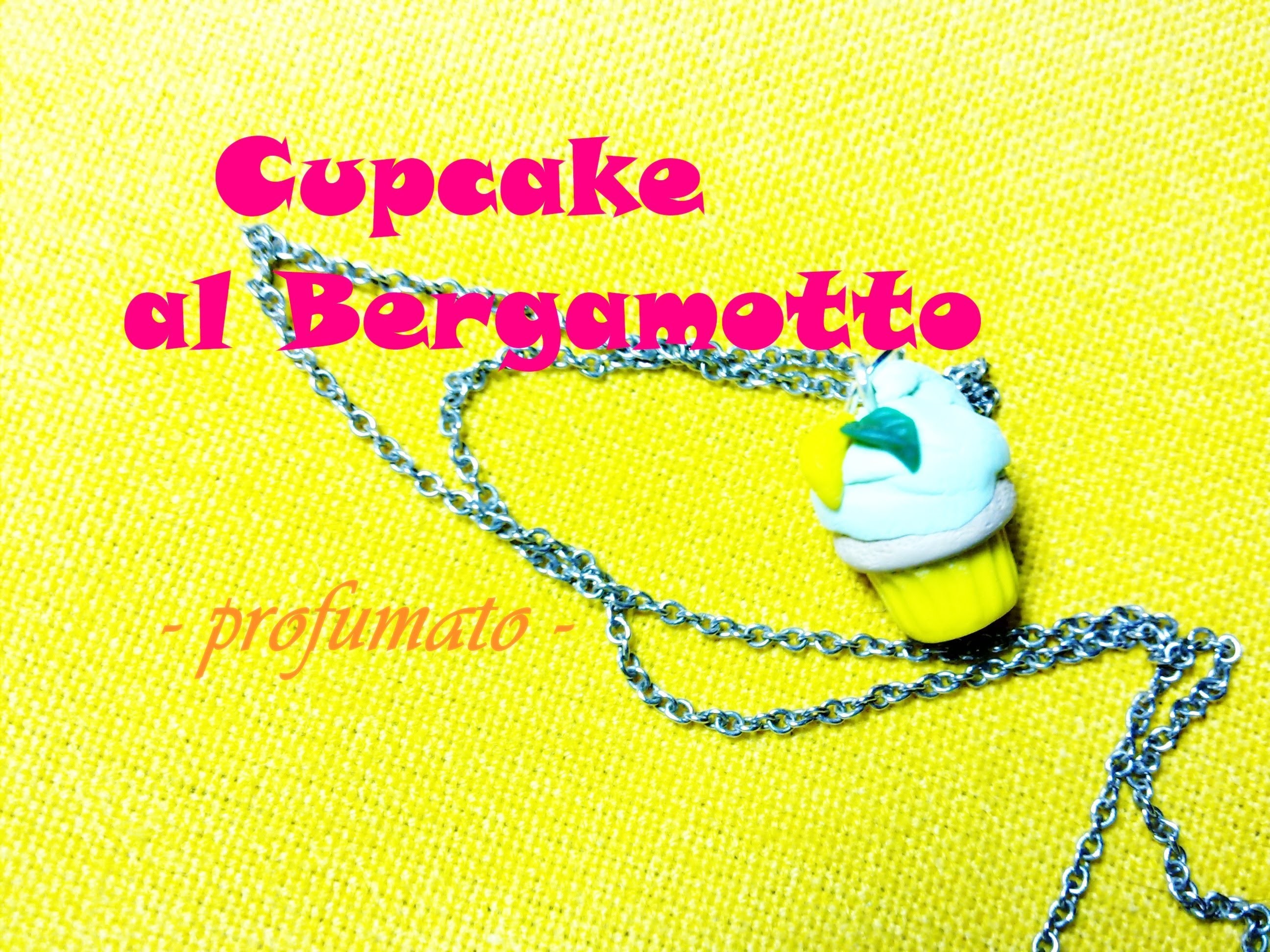 Mini Cupcake Profumato al Bergamotto ♡ Mini Scented Bergamot Cupcake - Polymer Clay Tutorial