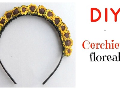 DIY - Cerchietto floreale