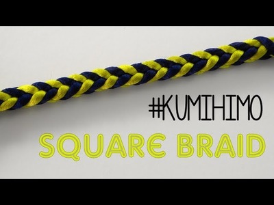 Kumihimo square- kumihimo cuadrado