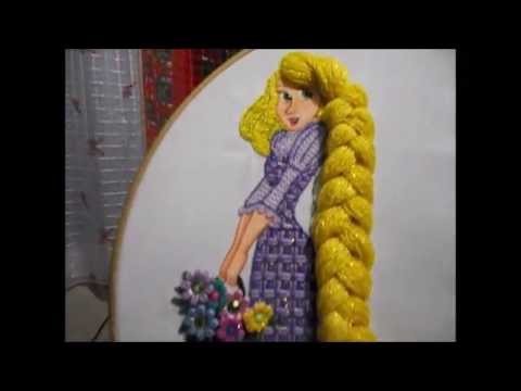 Puntada fantasia trenza rapunzel