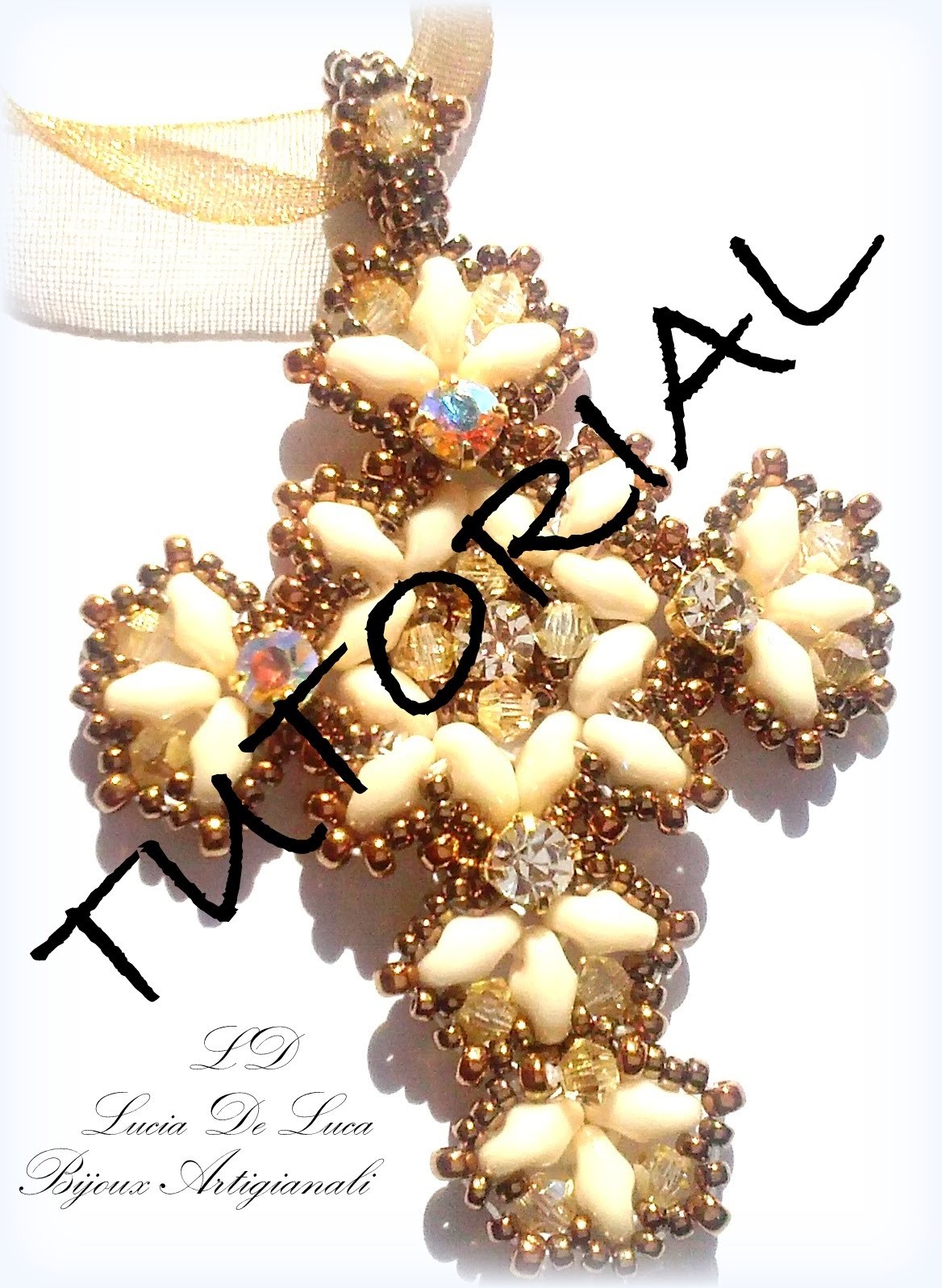 TUTORIAL CIONDOLO "Cross Jewelry"
