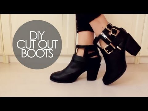 DIY: Cut out boots