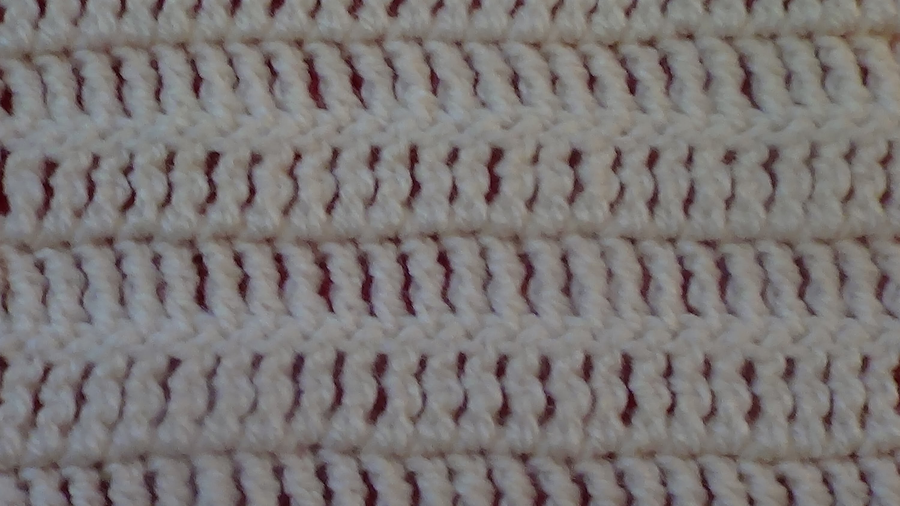 Crochet: Punto Alto Doble ( Treble crochet)